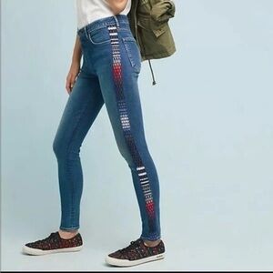 Levi High Rise Skinny 721 29/x30 Japanese denim NWT